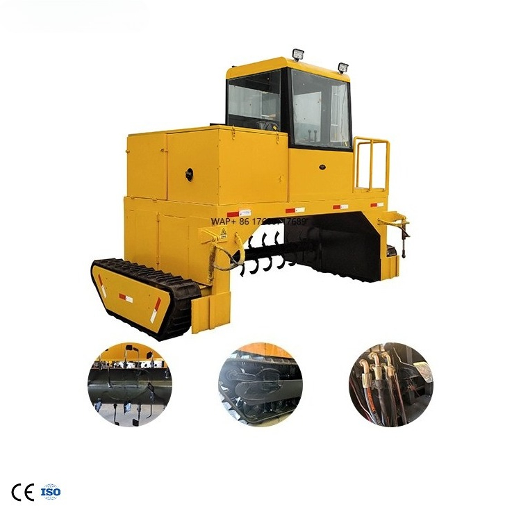 Compost Turner Machine - High Quality Poultry Waste Compost Making
