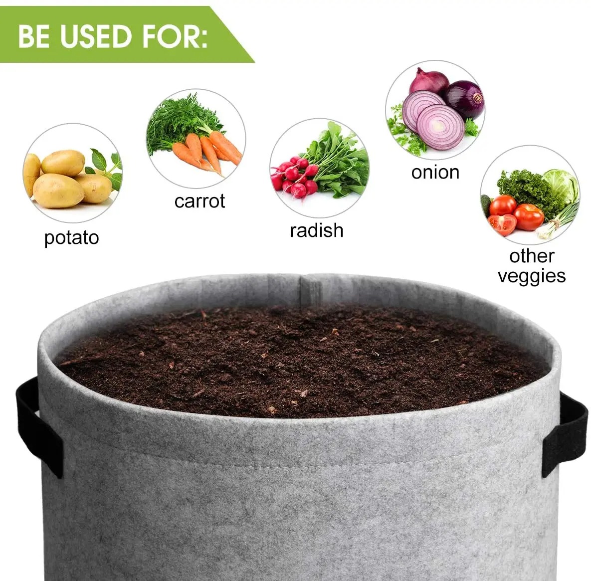 3Styles Felt plant grow bags n - Agriculture Vertical Farming incelemesi ve fiyatı