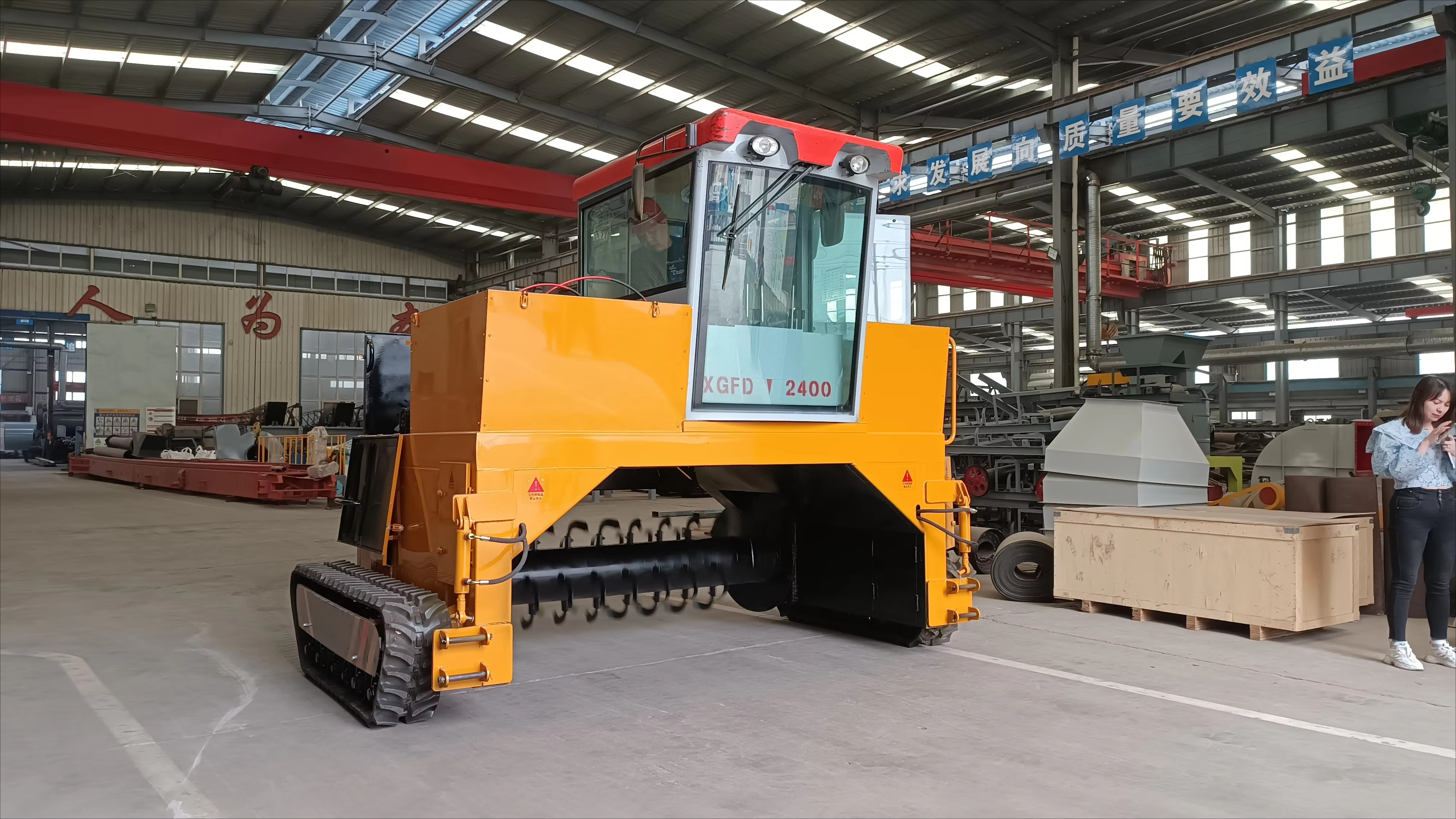 Crawler Type Compost Turner Ma - Compost Turner Machine incelemesi ve fiyatı