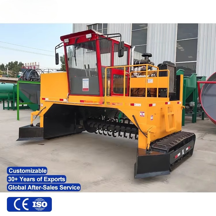 Automatic Compost Manure Makin - Compost Turner Machine incelemesi ve fiyatı