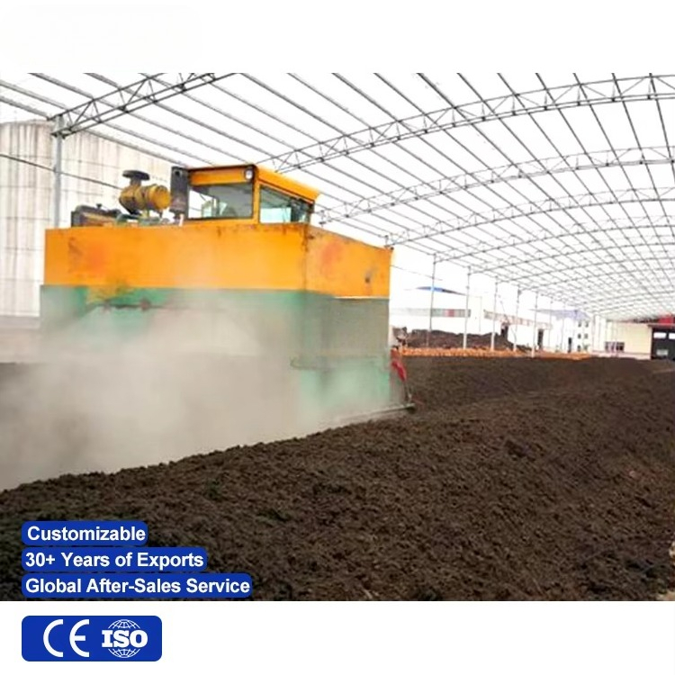 Automatic Compost Manure Makin - Compost Turner Machine incelemesi ve fiyatı