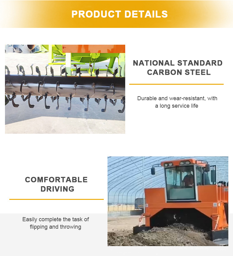 Large Capacity Agriculture Mob - Compost Turner Machine incelemesi ve fiyatı