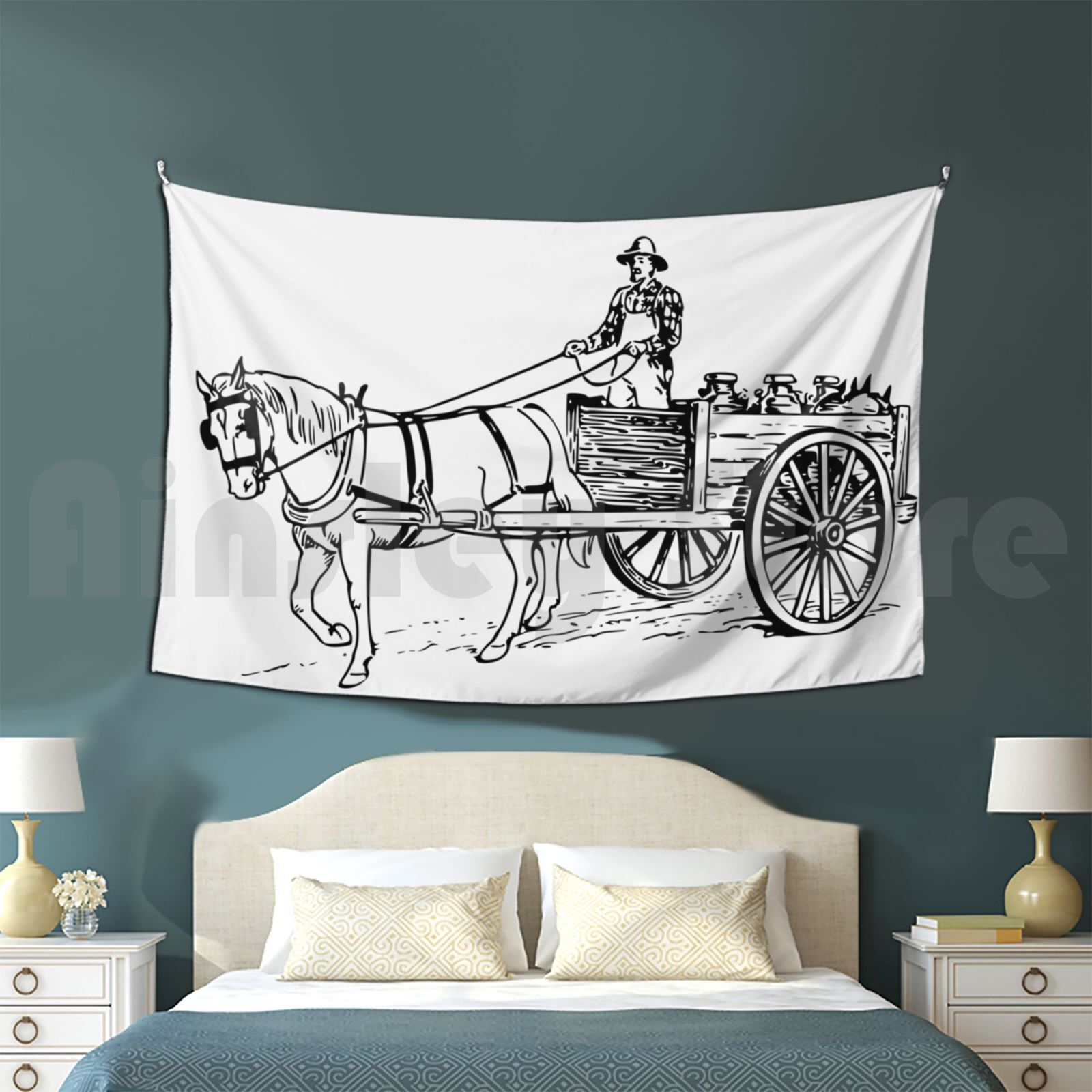 The Farm Soldier Tapestry Back - Agriculture Farming Background incelemesi ve fiyatı