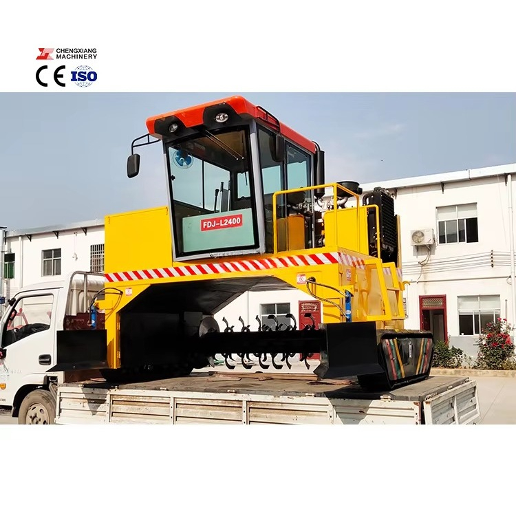 High Quality Poultry Waste Com - Compost Turner Machine incelemesi ve fiyatı