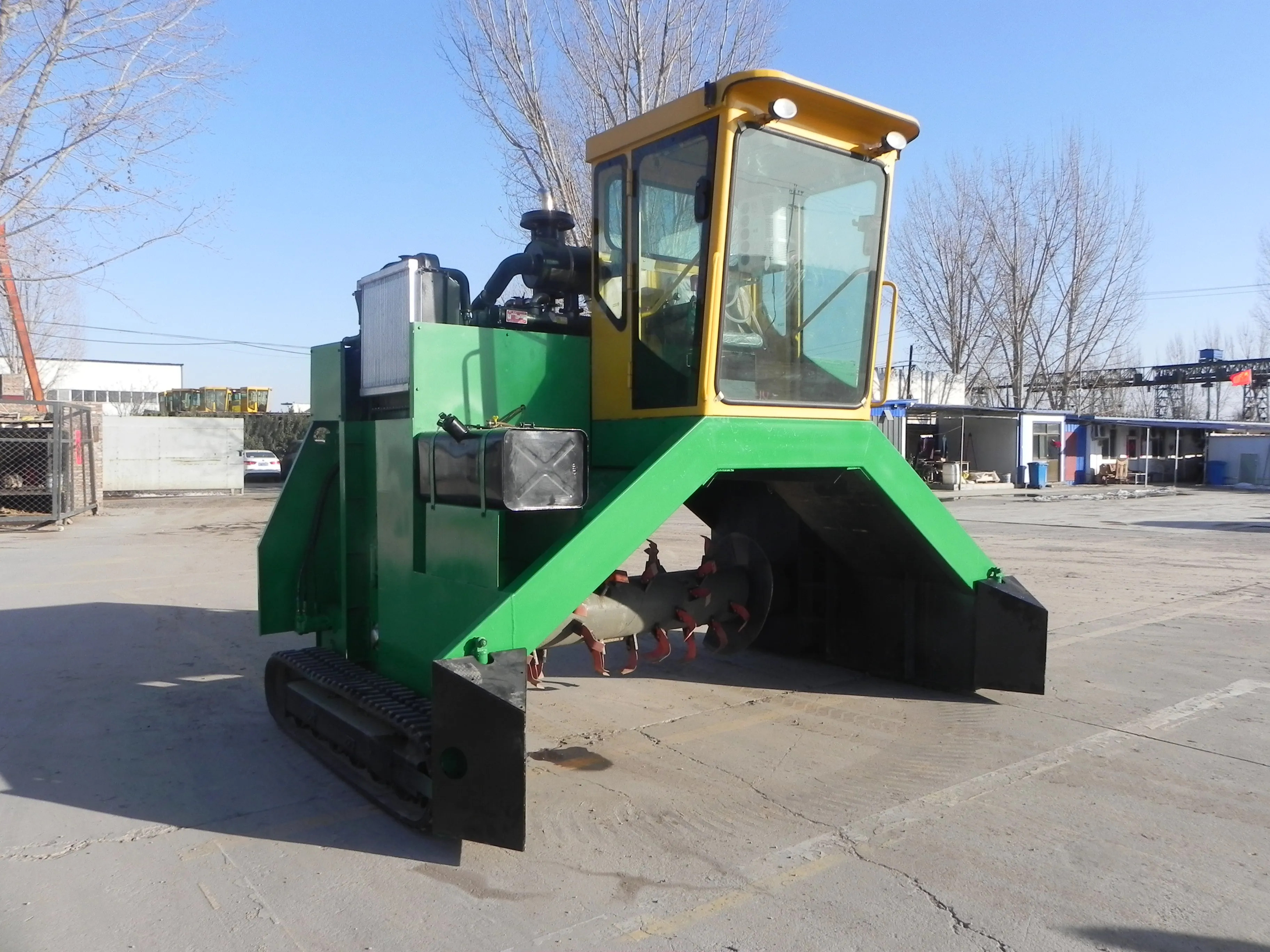 #Farm use organic fercilizer c - Compost Turner Machine incelemesi ve fiyatı