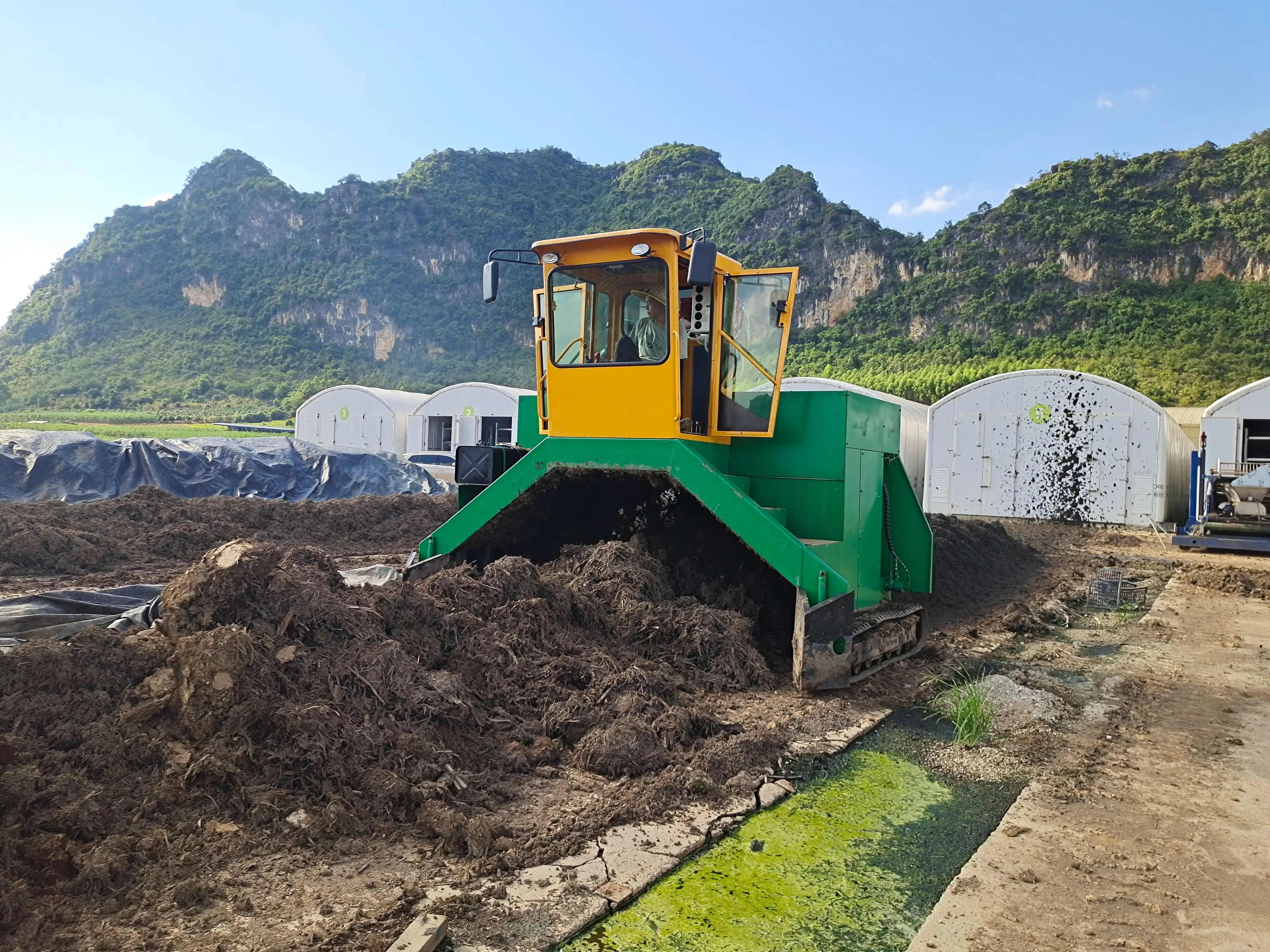 #Farm use organic fercilizer c - Compost Turner Machine incelemesi ve fiyatı