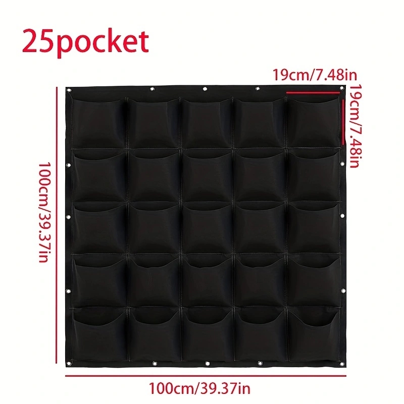 Multi-pocket Planting Bag Felt - Agriculture Vertical Farming incelemesi ve fiyatı