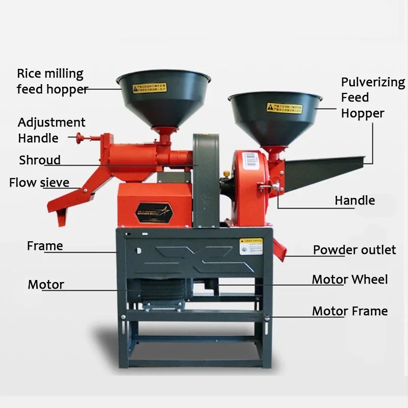 Farm Rice Husk Grinding Mill M - Agriculture Farming Rice incelemesi ve fiyatı